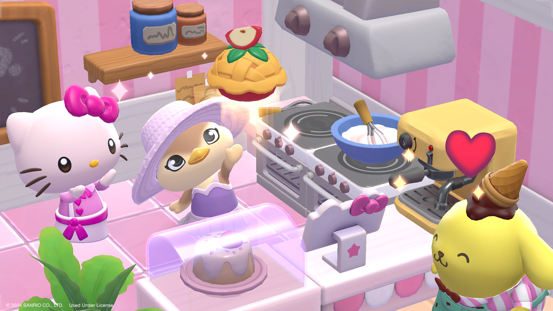 Hello Kitty Island Adventure cooking